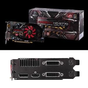 XFX ATI Radeon HD 5770 1 GB DDR5 2DVI HDMI DisplayPort PCI-Express Video Card HD577XZNFC by XFX