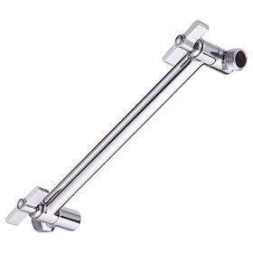 Danze D481150 9-Inch Adjustable Shower Arm with High Flow, Chrome