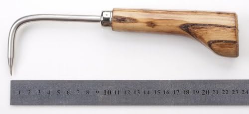 Bonsai Tools Hook Wooden Handle Stainess Steel Hook Robust Very Firm and Durable Made By Tian Bonsai