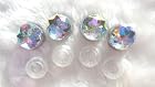 BLING Crystal AB color License Plate Screw Caps