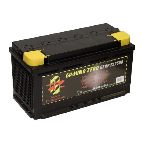 Ground Zero GZBP 12.3500 Batterie 12 V 90 Ah, 3500 Ampere Competition Power Preisvergleich