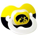 Baby Fanatic Iowa Hawkeyes Pacifier Set of 2