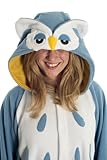 Kigs Adult Owl Costume - Kigurumi Onesie Pyjamas; One Size