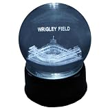Chicago Cubs Wrigley Field Laser-Etched Musical Crystal Ball