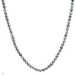 Necklace With Genuine 4.5-5.0mm Freshwater Pearls Made in White Gold. Total item weight 13.50g Length 16.5in