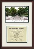 University of South Florida Scholar Scholar Mahogany Framed Lithograph w/Diploma Opening
