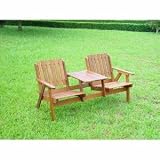 Hardwood Garden 'Love' Seat