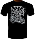 Skeleton Bike Chopper T-shirt