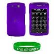 Purple Rubberized Hard Case for RIM BlackBerry Storm2 9550 Phone, Verizon Wireless