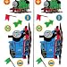 Thomas the Train Wall Stickers Peel & Stick - 18 Wall Stickers / Wallies