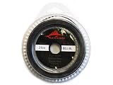 KAMIKAZE 1x7 Coated Black Wire 80lb 25m