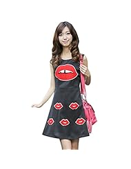 Sleeveless General Print Cotton Tunic 