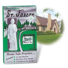 ST JOSEPH statue HOME SELLER selling Kit saint house figurine