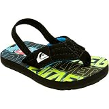Quiksilver Foundation Sandal - Toddler Black/Blue/Green, 7/8