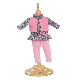 Corolle - W9372 - Poup�e et Mini-Poup�e - Miss Corolle - Habillages - Ensemble Blouse Myrtille et Calecon