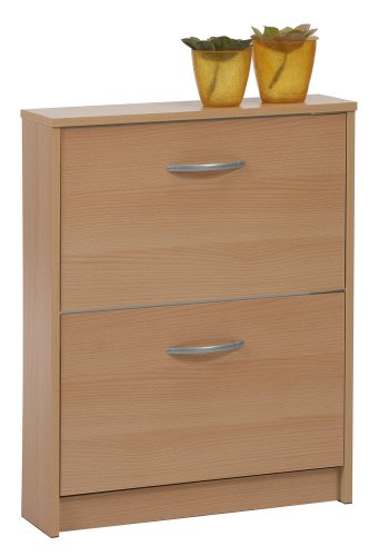 FMD M&ouml;bel SB-Design 411-012 Schuhkipper Step 12, B/H/T: 58.5 x 72.5 x 17.0 cm, Buche