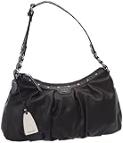 Paquetage Besace, Sac port&eacute; &eacute;paule femme - Noir, Synth&eacute;tique