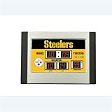 Pittsburgh Steelers NFL Scoreboard Desk Clock (6.5x9)