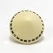 GameScience: Opaque Ivory with Black 50 sided Die, numbered 0-49 (d50)