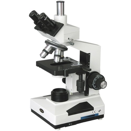 AmScope T400AB Compound Trinocular Microscope WF10x WF16x and WF20x