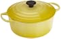 Le Creuset Signature Enameled Cast-Iron Round French Oven, 5-1/2-Quart, Soleil