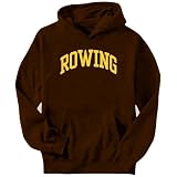 Rowing Athletic Dept Sports Mens Hoodie (Brown, Sizes X-Small - XXX-Large) Rowing Athletic Dept Sports Mens Hoodie (Brown, Sizes X-Small - XXX-Large)