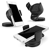 BoxWave Apple New iPod Nano 7 TinyMount - Fully Adjustable, 360 Degree Rotatable Windshield Car Mount Holder for Apple New iPod Nano 7