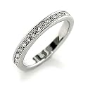 Jewelry - Sterling Silver Clear Swarovski Ring
