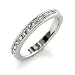 Jewelry - Sterling Silver Clear Swarovski Ring