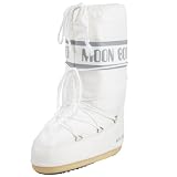 Tecnica Women's Moon Boot Cold Weather Fashion Boots,White,42-44 EU (9-10.5 M US Women's)