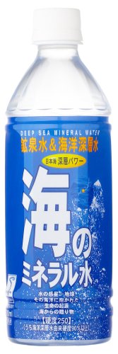 (お徳用ボックス) 海のミネラル水 500ml×24本