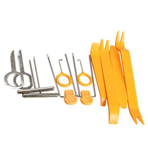 E-PRANCE New Car Auto Door Clip Panel Trim Audio Dismantle Installer Tools 12Pcs/Set