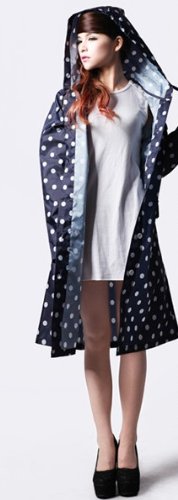 7 Weapons Adults' Raincoat/with Dots