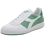  : Diadora Heritage Men's B. Elite Net Sneaker,White/Green,8 M