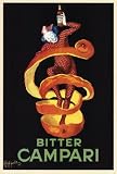 (24x36) Leonetto Cappiello Bitter Campari Vintage Ad Art Print Poster