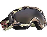 Anon Realm Men's Snowboard Goggles - Camo Denim Frame - Yellow Gradient Lens