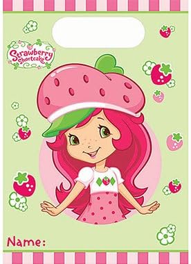 Strawberry Shortcake Loot Bags - 8 Counts