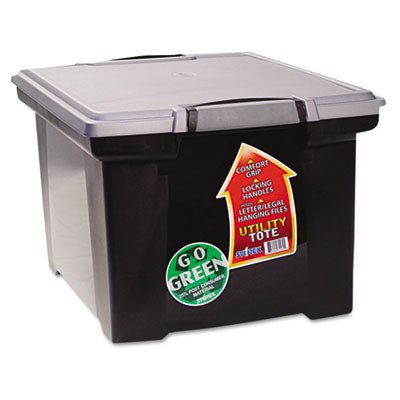 STX61543U01C - Portable File Tote w/Locking Handle