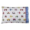Olive Kids Trains Planes and Trucks Pillowcase