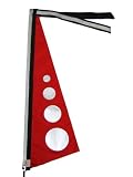 Red - bicycle safety flag - Medium
