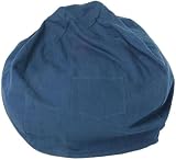 Fun Furnishings  Large Beanbag,  Denim
