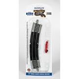 Bachmann Trains Snap-Fit E-Z Track 18� Radius Curved Terminal Rerailer with Wire by Bachmann