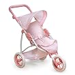 Three-Wheel Doll Jogging Stroller