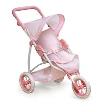 Three-Wheel Doll Jogging Stroller