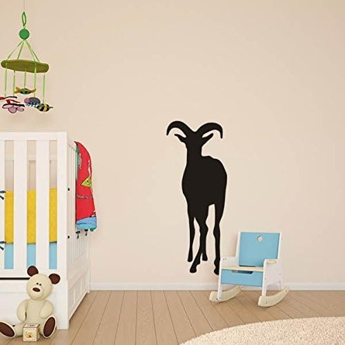 1 X Animal Wild Zoo Big Goats Wall Decal Sticker Vinyl Removable
