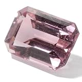 7 x 5mm Emerald Step Cut 1.00ct Nigerian Pink Tourmaline