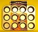 Patisse 12-Cup Muffin Pan, 13-3/4-by-10-1/2-Inch