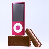 ipod用 miniminiスピーカー(ビスケット) ココア×ストロベリー