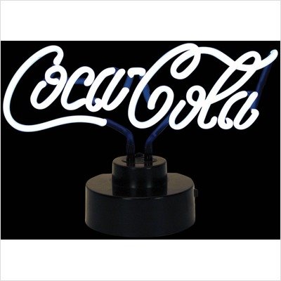 Coca Cola Script Table Top Neon