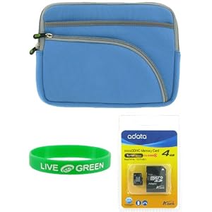 Buy Acer Aspire One AOA150 8.9-Inch Netbook eorpene Sleeve Case and 4 GB Micro SDHC Memord Card